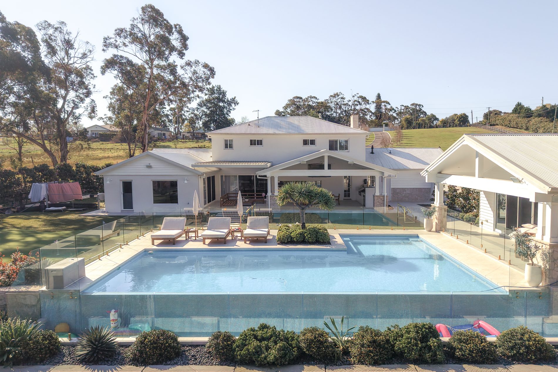 Annangrove pool and cabana