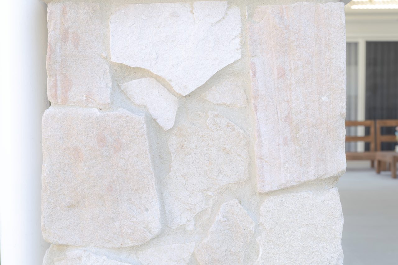 Sandstone cladding