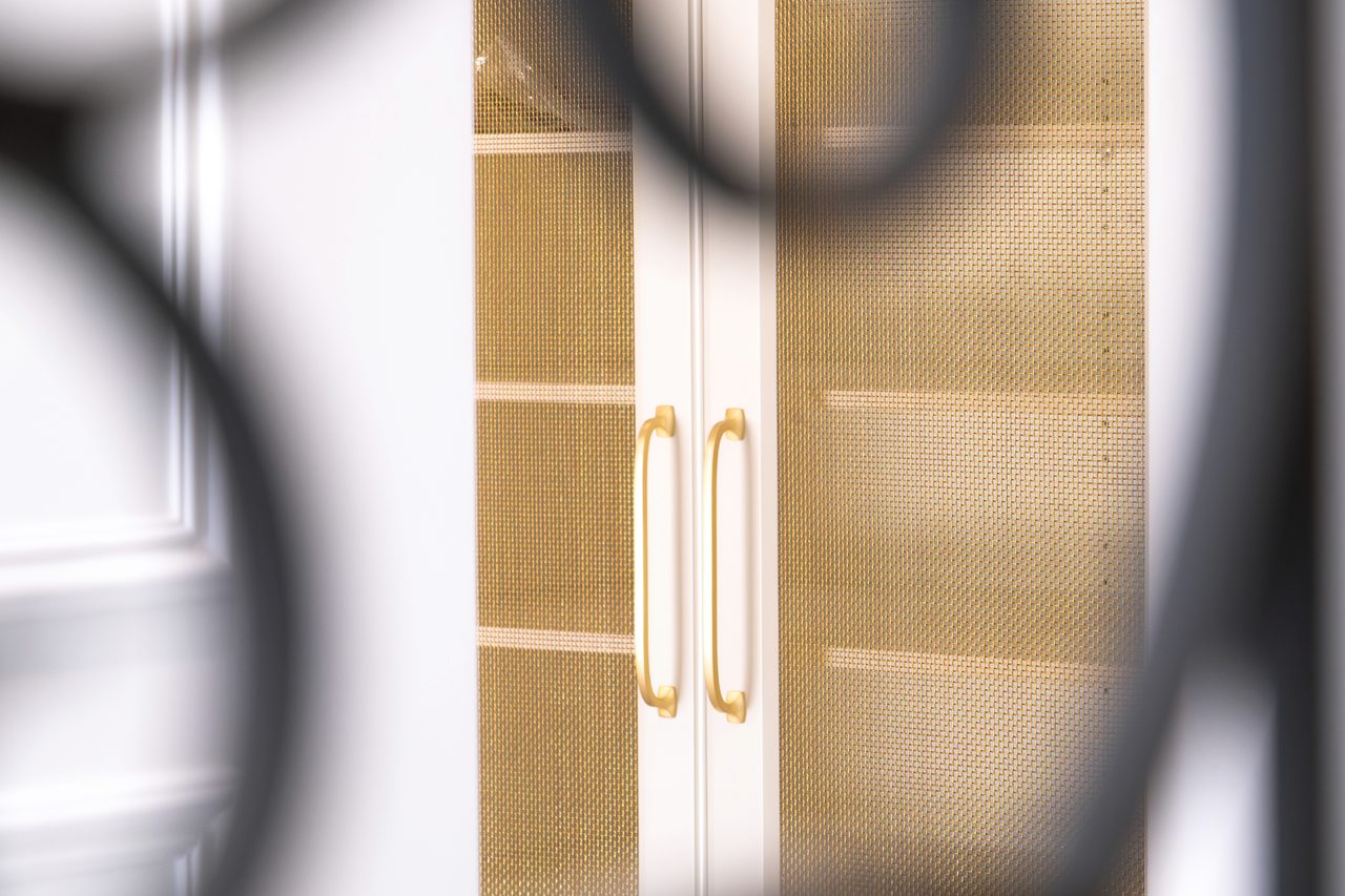 Wrought iron, and the joinery beyond