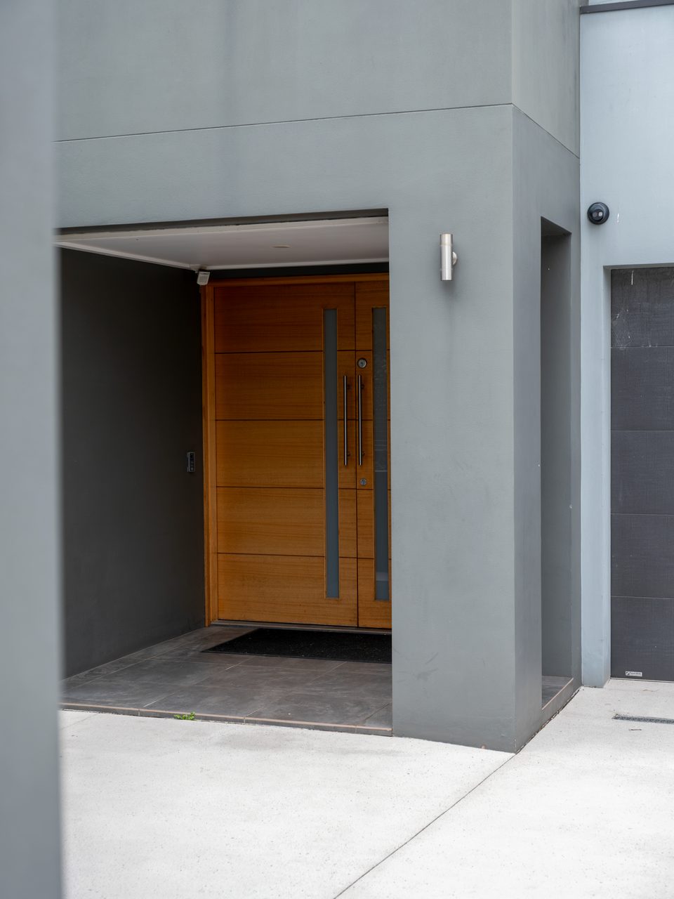 The front door