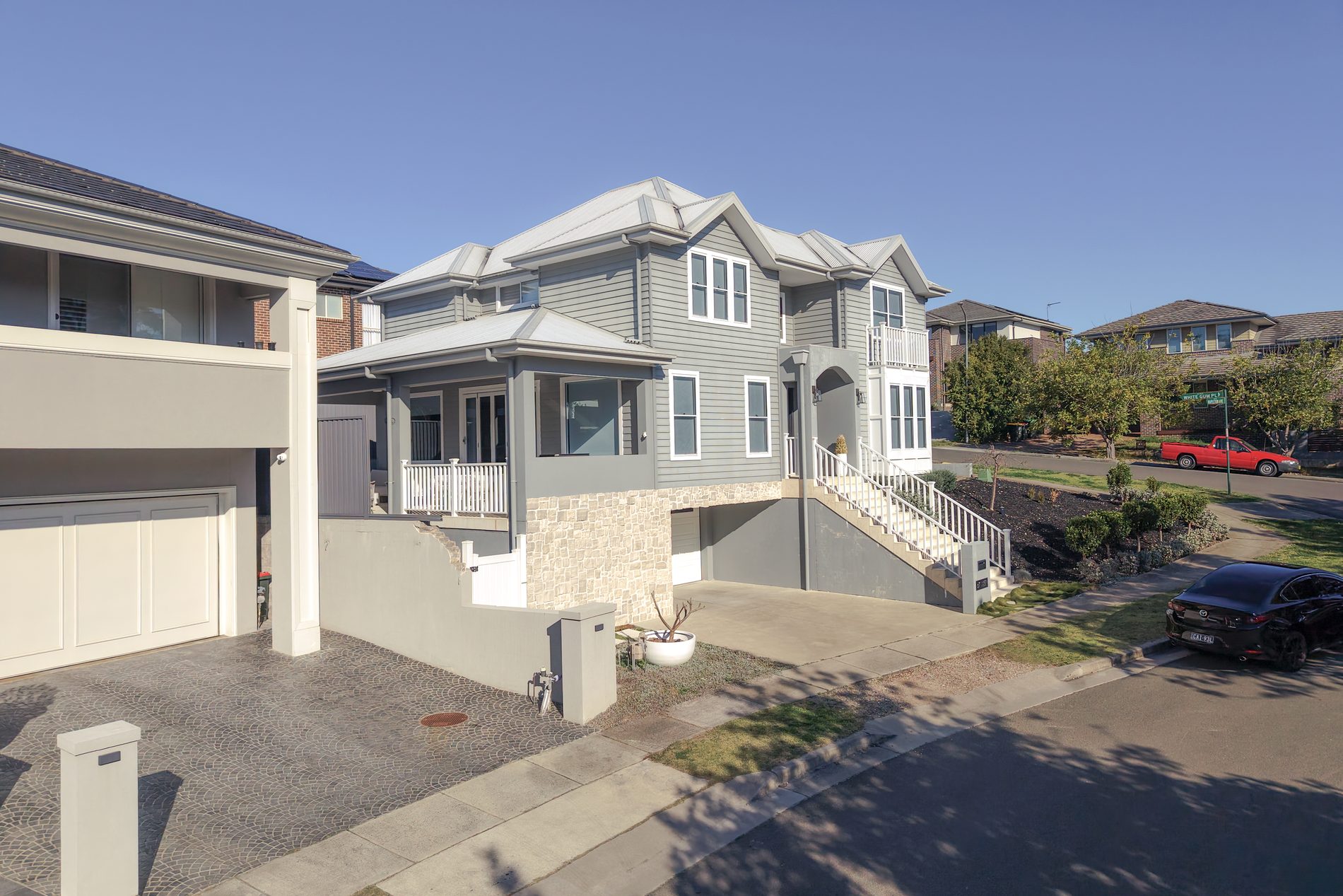 Mapleton House, street elevation